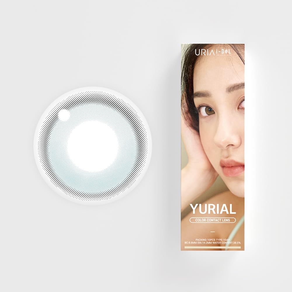 Amazon | カラコン YURIAL ムルグレー ユリアル【1箱10枚入り